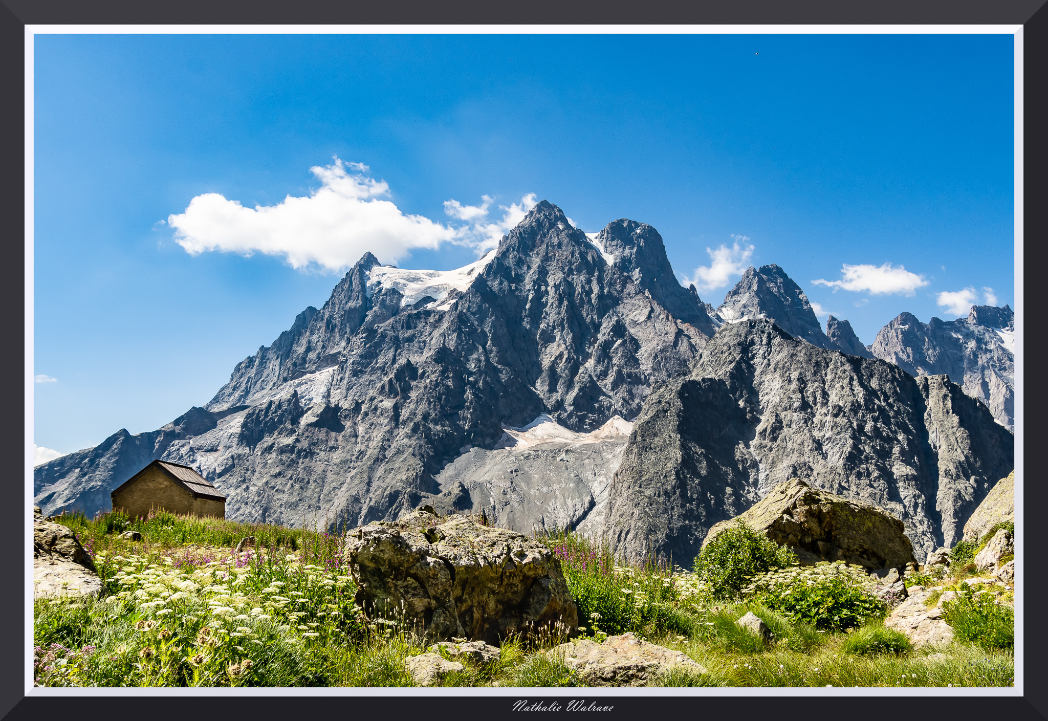 Sur le chemin vers le glacier blanc